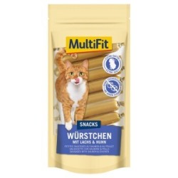 MultiFit Snackwürste Lachs 36x9 g