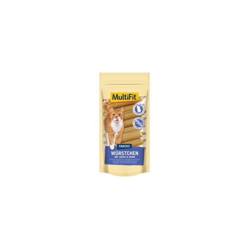 MultiFit Snackwürste Lachs 36x9 g