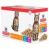 Hill's Science Plan Adult Huhn, Seefisch und Rind 12x85 g