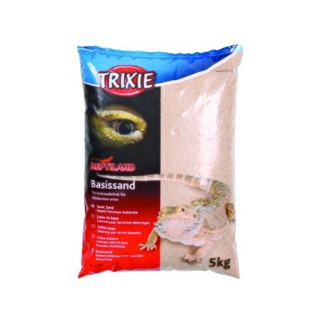 Trixie Reptiland Basissand für Wüstenterrarien gelb 5kg