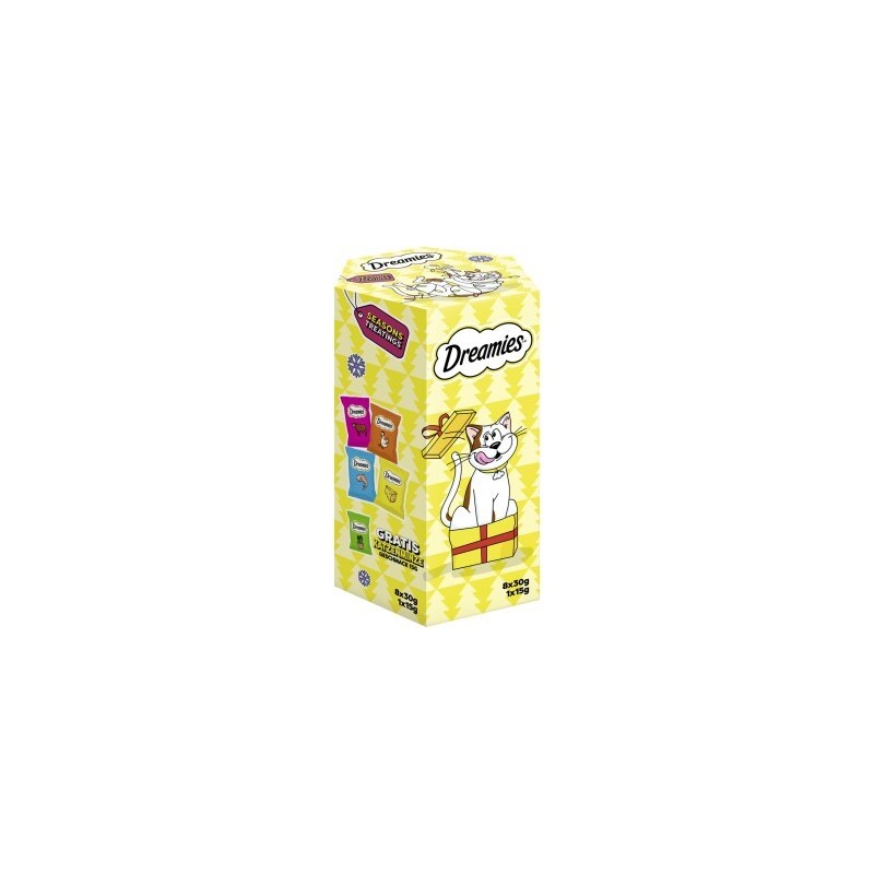 Dreamies X-Mas Geschenkbox 255g