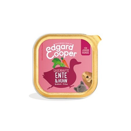 Edgard & Cooper Junior Sagenhafte Ente und -Huhn 11x150 g