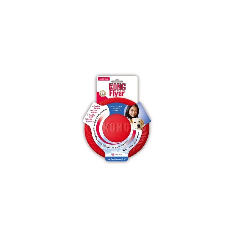 KONG Frisbee rot L