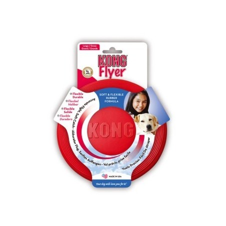 KONG Frisbee rot L