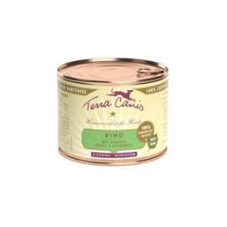 Terra Canis Classic Adult 12x200g Rind mit Karotte, Apfel und Naturreis