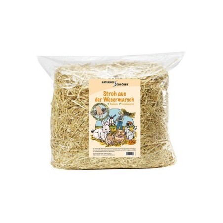 Naturhof Schröder Stroh aus der Wesermarsch handverlesen 1,5kg