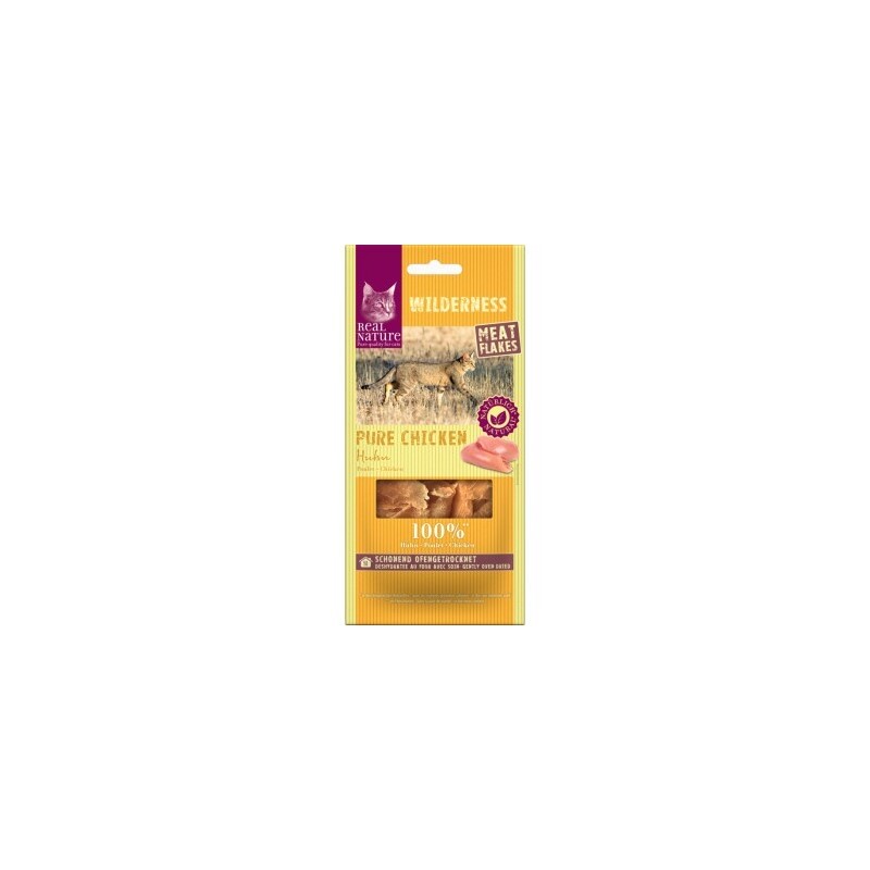 REAL NATURE WILDERNESS Meat Flakes 12x10g Pure Chicken