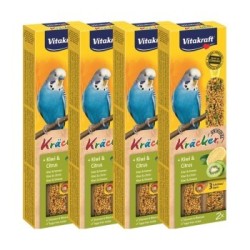 Vitakraft Kräcker Wellensittich 4x2er Kiwi-Citrus