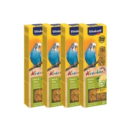 Vitakraft Kräcker Wellensittich 4x2er Kiwi-Citrus