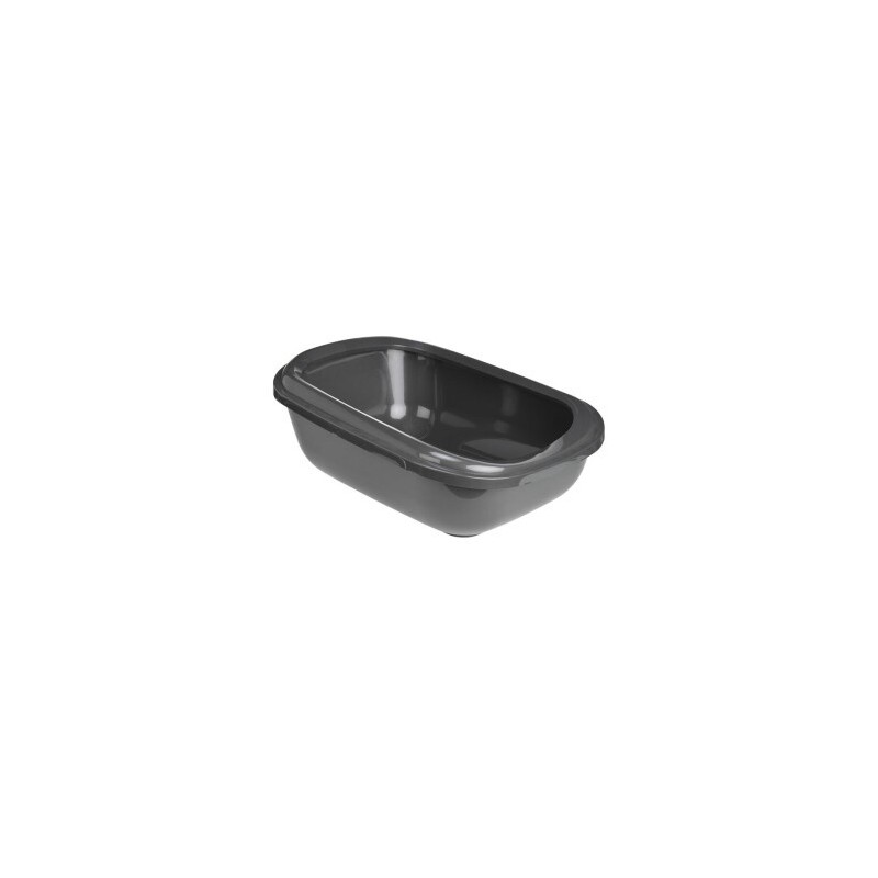 AniOne Katzentoilette Mega Tray dunkelgrau