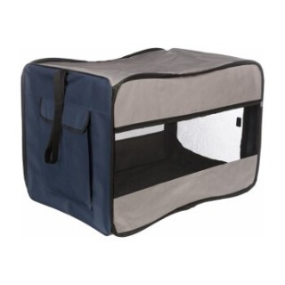Trixie Travellerbox Twister blau/grau S