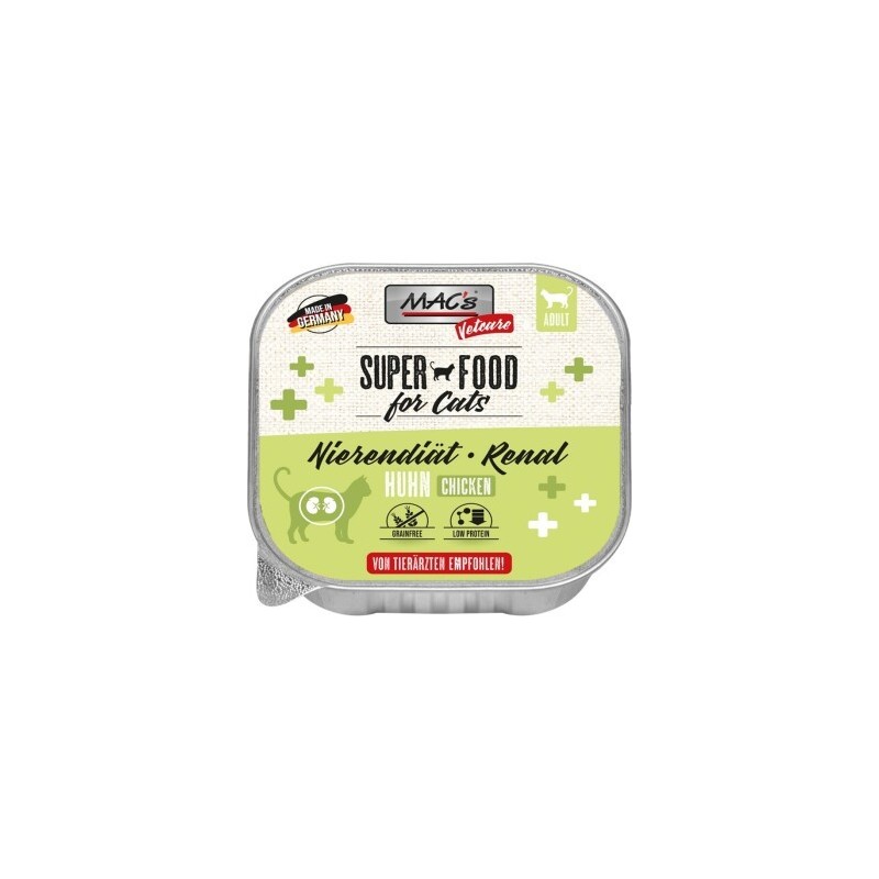 MAC's Vetcare Nierendiät Renal 16x100g Huhn