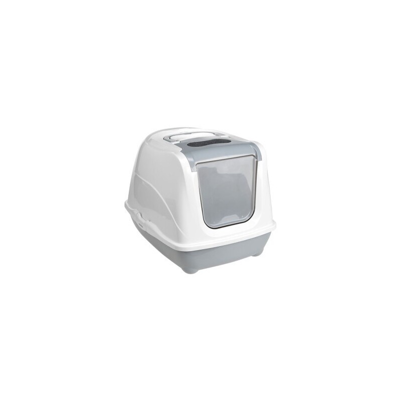 AniOne Katzentoilette Flip Cat M grau