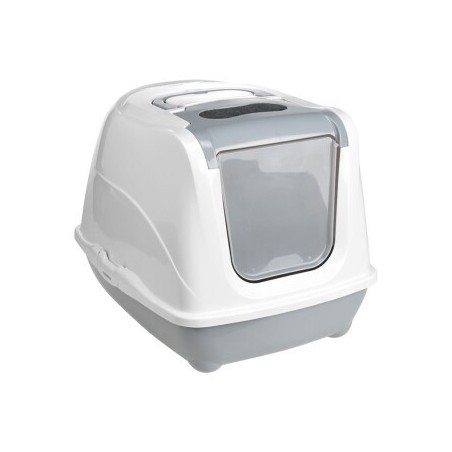 AniOne Katzentoilette Flip Cat M grau