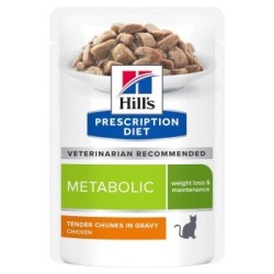 Hill's Prescription Diet Metabolic Weight Management mit Huhn Geflügel 12x85 g