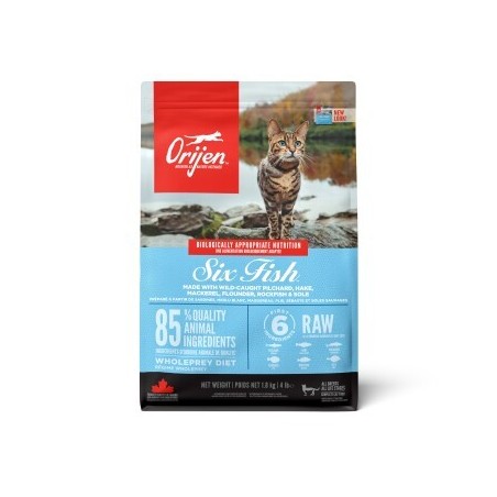 Orijen Six Fish Cat 1,8 kg