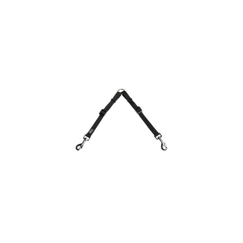 AniOne Nylonkoppel Classic schwarz M