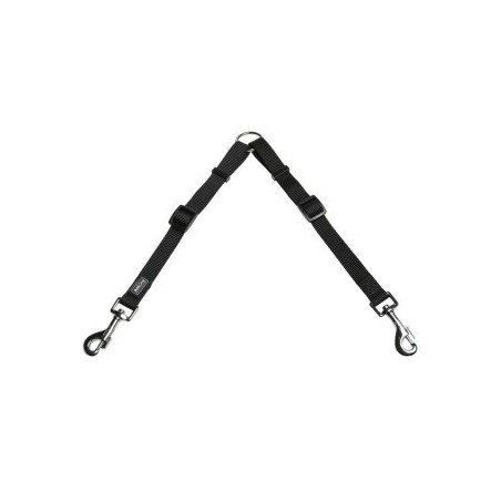 AniOne Nylonkoppel Classic schwarz M