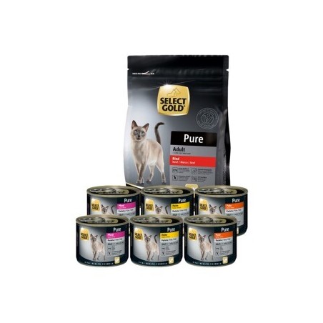 SELECT GOLD PURE Adult Mischfütterung-Set 2tlg.