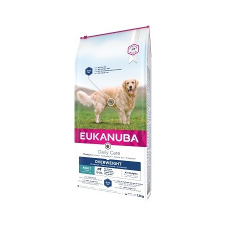 EUKANUBA Trockenfutter Hund Daily Care Übergewichtig, kastriert Adult 12 kg