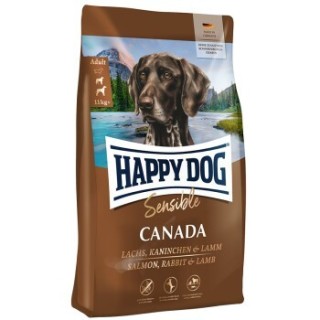 HAPPY DOG Sensible Trockenfutter Hund Adult, Canada 4 kg