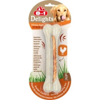 8in1 Delights Strong Kauknochen Kiefertraining L 1 Stück