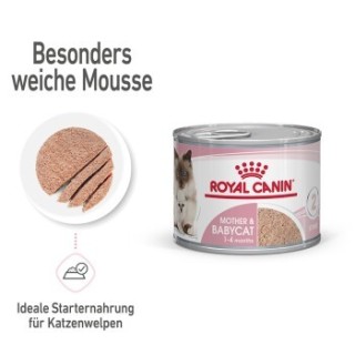 ROYAL CANIN Mother & Babycat Mousse 12x195g