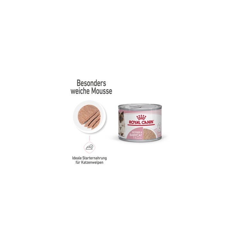 ROYAL CANIN Mother & Babycat Mousse 12x195g