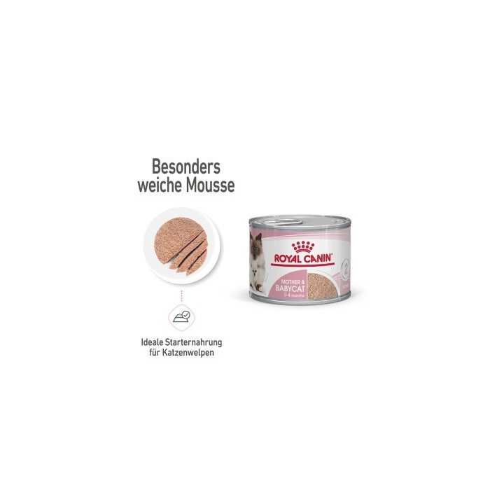 ROYAL CANIN Mother & Babycat Mousse 12x195g