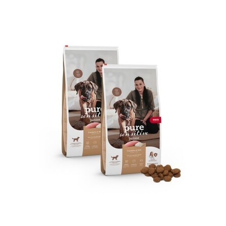 mera pure sensitive Junior Truthahn & Reis 2x12,5 kg