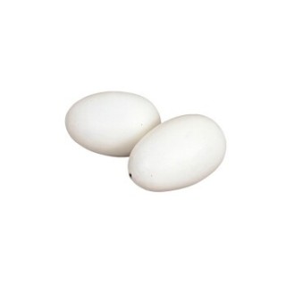 Kerbl Nesteier aus Holz für Hühner 2 Stück