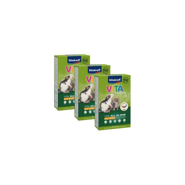 Vitakraft Vita Special Ratte 3x600 g
