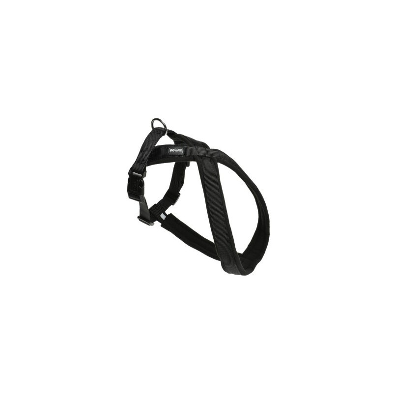 AniOne X-Geschirr Classic schwarz XS-S