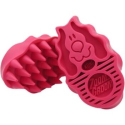 KONG ZoomGroom Hundebürste himbeere