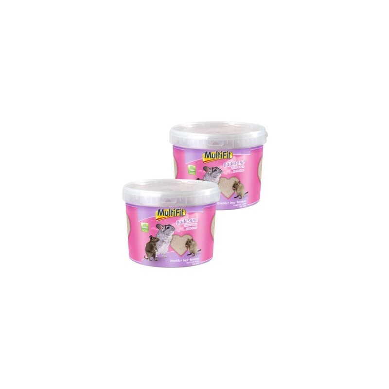 MultiFit Badesand für Chinchilla 2x5 kg