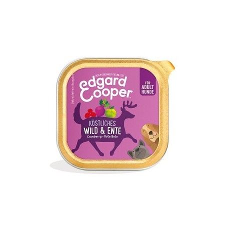 Edgard & Cooper Adult 11x150g Köstliches Wild & Ente