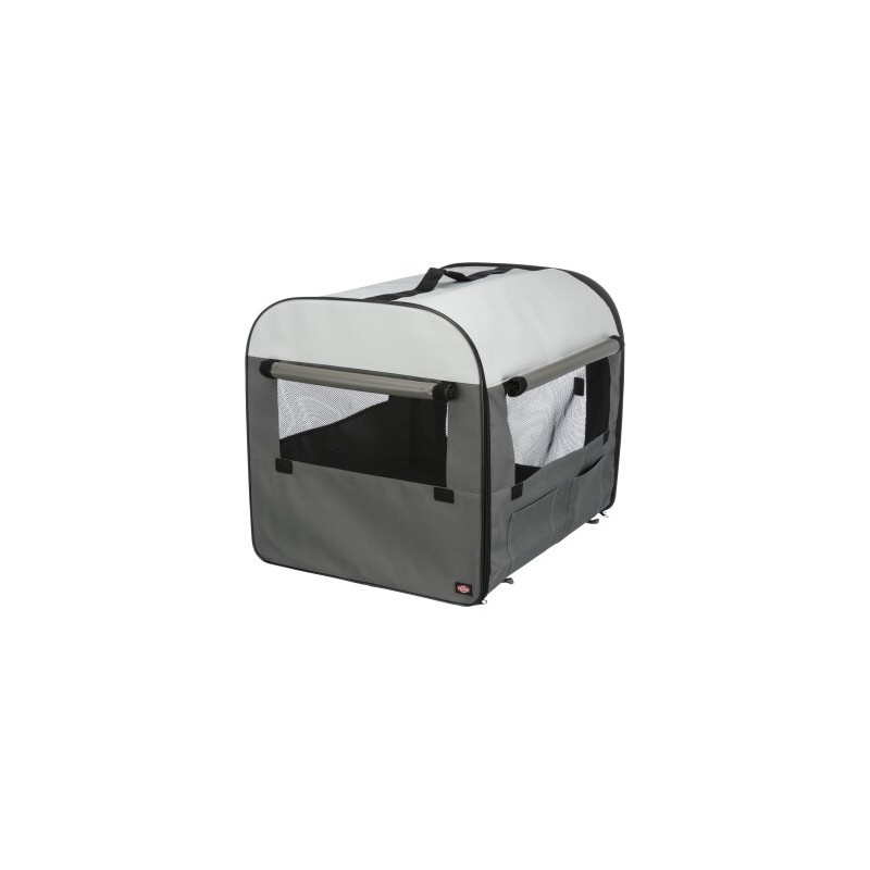 Trixie Soft Kennel Basic Box dunkelgrau/hellgrau S