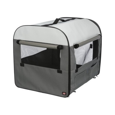 Trixie Soft Kennel Basic Box dunkelgrau/hellgrau S