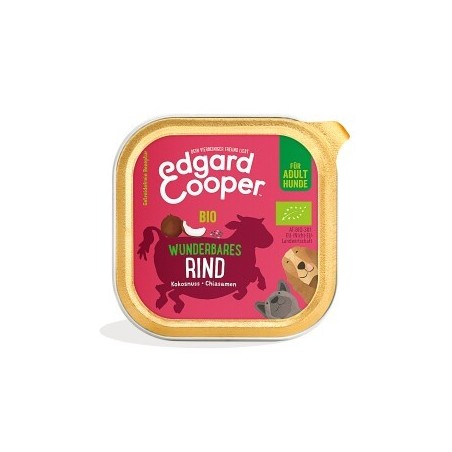 Edgard & Cooper Adult Bio 17x100g Wunderbares Rind