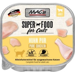 MAC's Nassfutter Katze Adult Huhn pur 16x100 g