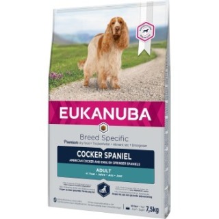 EUKANUBA Trockenfutter Hund Breed Specific Cocker Spaniel Adult 7,5 kg