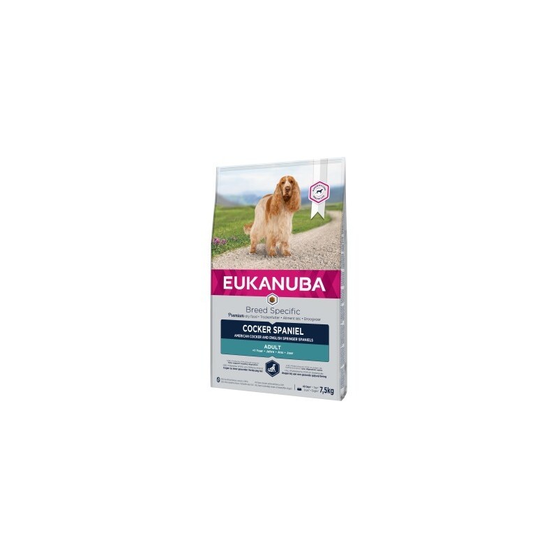 EUKANUBA Trockenfutter Hund Breed Specific Cocker Spaniel Adult 7,5 kg