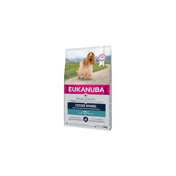 EUKANUBA Trockenfutter Hund Breed Specific Cocker Spaniel Adult 7,5 kg