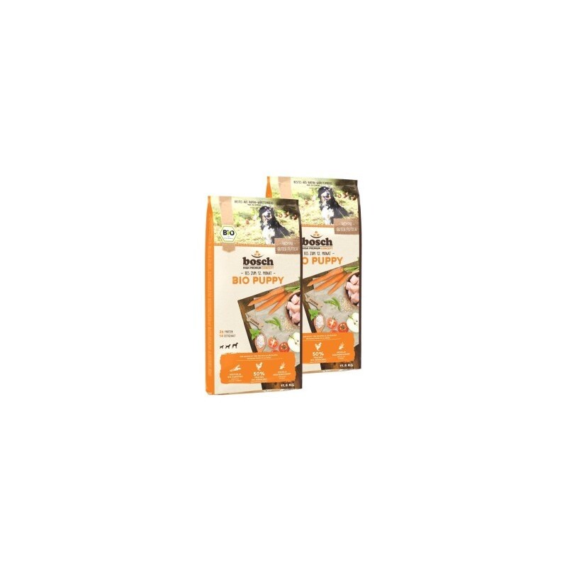 bosch BIO Puppy Hühnchen + Karotten 2x11,5 kg