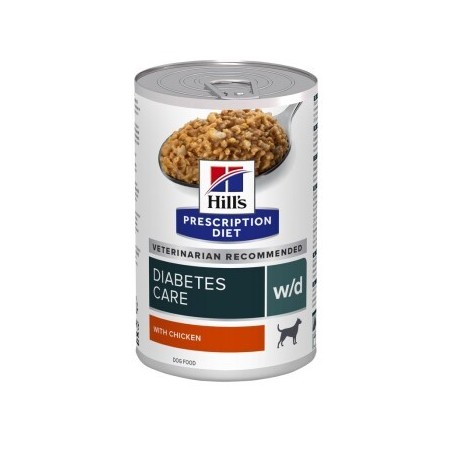 Hill's Prescription Diet w/d mit Huhn 12x370 g