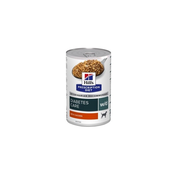 Hill's Prescription Diet w/d mit Huhn 12x370 g