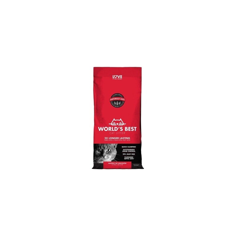 WORLD'S BEST Cat Litter Multiple 6,35 kg