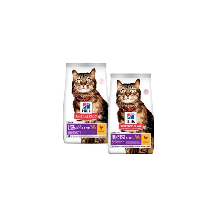 Hill's Science Plan Sensitive Stomach & Skin Adult 2x7 kg