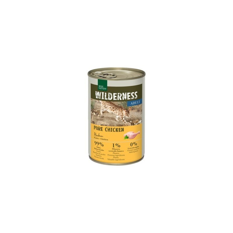 REAL NATURE WILDERNESS Adult Pure Chicken 12x400 g