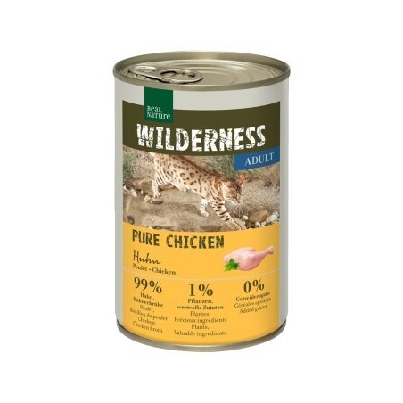 REAL NATURE WILDERNESS Adult Pure Chicken 12x400 g